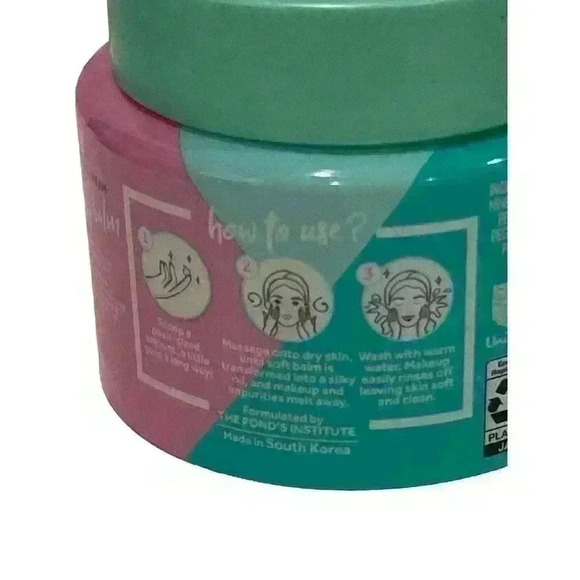 Pond's Cold Cream Cleansing Balm Melts Makeup Moisturizes Skin-3.38 oz - Picture 4 of 7